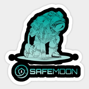 Safemoon coin Crypto coin Cryptocurrency Sticker